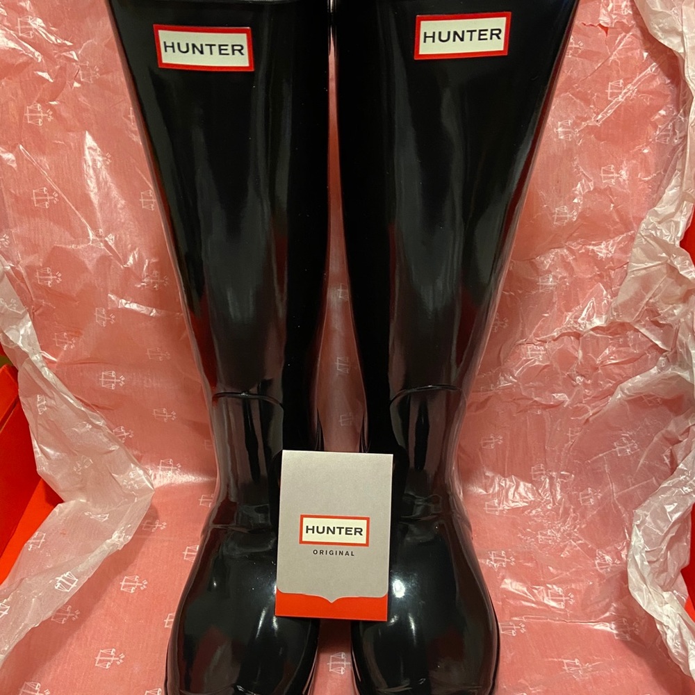 *HUNTER* WOMEN’S ORIGINAL TALL GLOSS RAIN BOOT